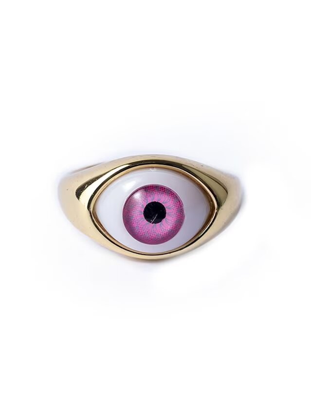 Anillo de ojo Tihó Joyería 18 k