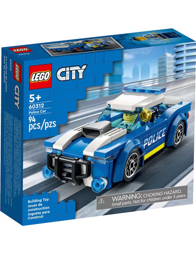 Figura Armable Lego Auto de Policía de City con 94 piezas